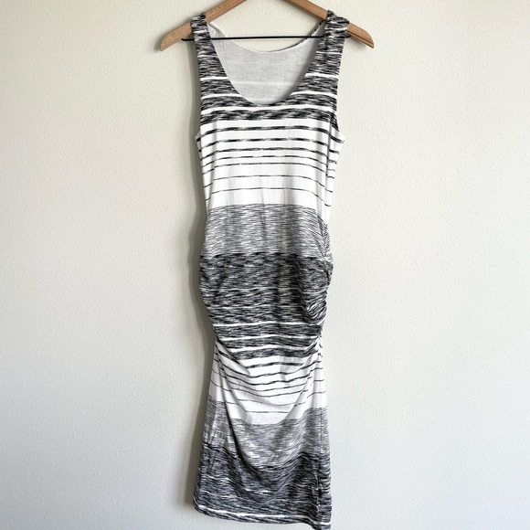 Athleta Comeback Striped Midi Dress Size Small - Picture 11 of 15